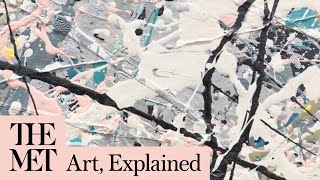 How to understand a Jackson Pollock painting  Art Explained [upl. by Ludwigg86]