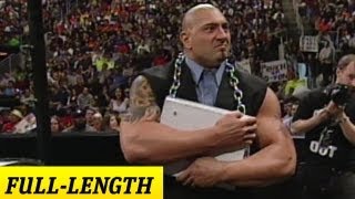 Batistas WWE Debut  May 9 2002 [upl. by Puklich]