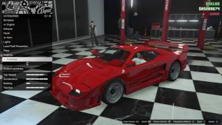 GTA 5 DLC Vehicle Customization Grotti Turismo Classic [upl. by Amoreta535]