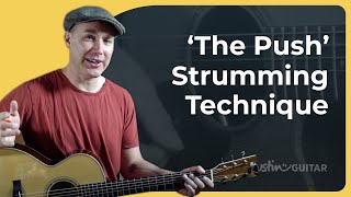 The Push Strumming Pattern For Beginners [upl. by Eniwtna]