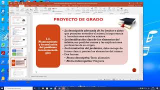 ESTRUCTURA DE PROYECTO DE GRADO [upl. by Elamor829]