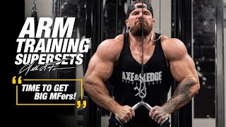 Arm Training Supersets with Seth Feroce [upl. by Chui]