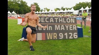 Kevin Mayer 9126 Points Breaks World Record Decathlon 2018 [upl. by Sexton910]