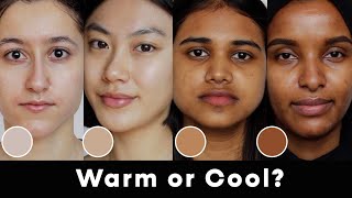 How to Find Your Skin Undertone • easy tips to pick the best foundation [upl. by Pozzy763]