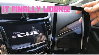 HOW TO REPLACE CUE SYSTEM Cadillac media TOUCH SCREEN [upl. by Medor939]