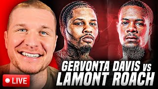 GERVONTA quotTANKquot DAVIS vs LAMONT ROACH LIVESTREAM WATCH PARTY The WADE Concept [upl. by Dickens]