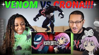 Death Battle quotVenom VS Crona Marvel VS Soul Eaterquot REACTION [upl. by Duaner873]