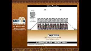 Gabion Installation Animation [upl. by Craggy236]