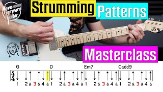 Everything You Need To Know About Strumming Patterns Beginners Masterclass [upl. by Saito399]