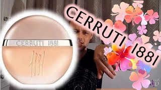 Cerruti quot1881quot Fragrance Review For Women [upl. by Ahsilyt]