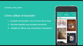 Tutorial Wallapop  Como utilizar el buscador iPhone [upl. by Llebana]