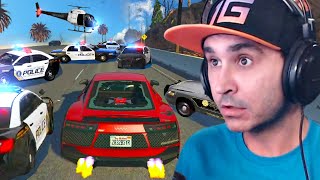 How Summit1g ESCAPES From ALL These Cops in GTA ProdigyRP [upl. by Melicent241]