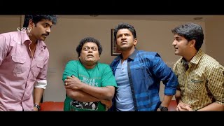 Power Kannada Movie Back To Back Comedy Scenes  Puneeth Rajkumar Rangayana Raghu Sadhu Kokila [upl. by Aihsemaj]