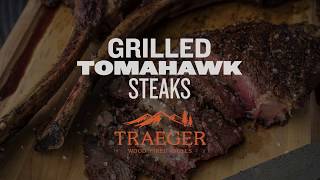 Traeger Tomahawk Steaks  Ace Hardware [upl. by Nallaf380]