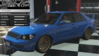 GTA 5  OG Vehicle Customization  Karin Sultan [upl. by Vijar]