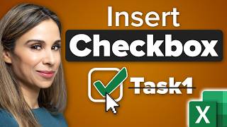 How to Use Excel Checkboxes  Interactive Checklists amp Reports [upl. by Elbam]