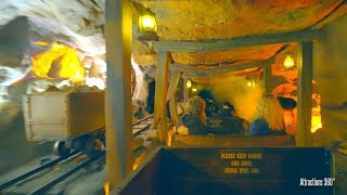 Calico Mine Train Dark Ride  Knotts Berry Farm 100th Anniversary [upl. by Ihsakat]