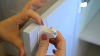 Baby Safety Magnetic Cabinet Locks by Brilliant Baybz [upl. by Regdor]