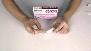 How to use syphilis rapid test kit  STDrapidtestkitscom [upl. by Luedtke]