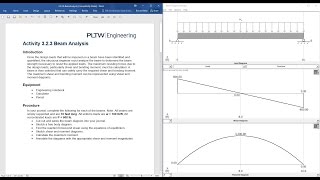 CEA 323 Beam Analysis Using MDSolids [upl. by Kory]