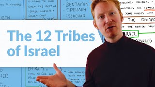 The 12 Tribes of Israel in the Bible Whiteboard Bible Study [upl. by Scharf]