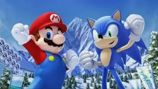 Mario and Sonic at the Olympic Winter Games Wii  Festival Mode amp End Credits Solo [upl. by Artenahs187]