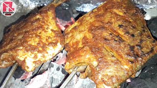 Pomfret grilled fish  fish bnane ki asaan recipe [upl. by Cele313]