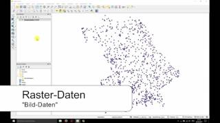 QGIS Daten laden  Tutorial  Deutsch  German [upl. by Llevad849]