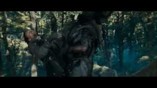 Fellowship Of The Ring  Extended Edition  Aragorn vs Lurtz HD [upl. by Pubilis]