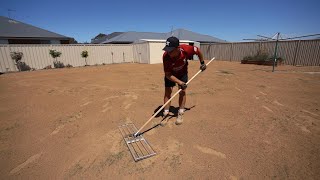 Full Lawn Renovation From Start To Finish  Seeding and Fixing My Lawn [upl. by Rinum185]