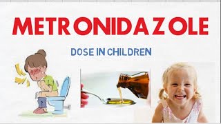 metronidazole dose in child [upl. by Llemart79]