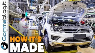 Volkswagen VW Touareg  CAR FACTORY  How Its Made SUV Assembly Manufacturing [upl. by Adnarom]