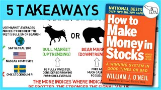 HOW TO MAKE MONEY IN STOCKS SUMMARY BY WILLIAM O’ NEIL [upl. by Mcneely]