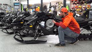 How to change Ski Doo belt [upl. by Edmunda]