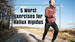 5 Worst Exercises for Hallux Rigidus [upl. by Tomas]