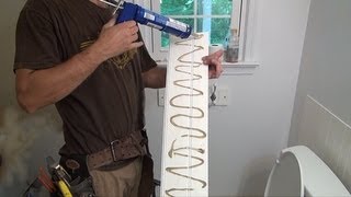 How to PVC Wainscotting Installation [upl. by Defant]