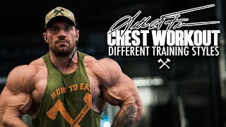 Seth Feroce Chest Workout  Different Training Styles [upl. by Dahsra208]