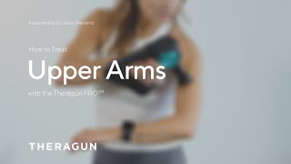 How To Treat Upper Arms with your Theragun [upl. by Enytsirhc508]