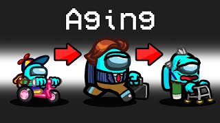 GROWING UP Mod in Among Us [upl. by Ardiedal]