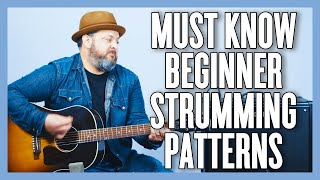 Beginner Guitar Strumming Patterns You MUST Know [upl. by Emarie]