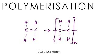 Polymerisation Addition  Chemistry GCSE old version [upl. by Sivartal]