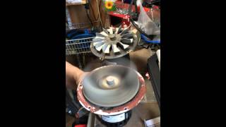 Worn Out pellet Stove Exhaust Blowers  show what breaks and the best replacement  Spin Test [upl. by Ellinnet710]