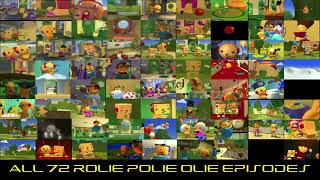 Sub To My Main Channel All 72 Episodes Of Rolie Polie Olie Playing At Once [upl. by Edyaw]