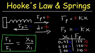 Hookes Law and Elastic Potential Energy [upl. by Illib786]