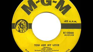 1955 HITS ARCHIVE You Are My Love  Joni James [upl. by Danni]