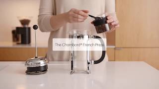 BODUM®  How To  Chambord® French Press [upl. by Pirbhai]