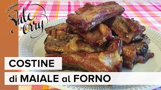 Costine di Maiale al Forno [upl. by Gnoz]