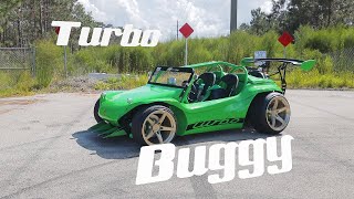 Aircooled Turbocharged Buggy  Street Fun [upl. by Aday]