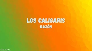 Los Caligaris  Razón Letra [upl. by Ranchod]