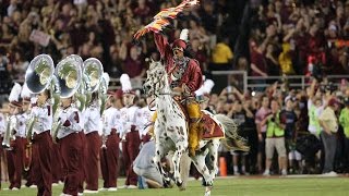 FSU Introduction Notre Dame Game [upl. by Leelahk]